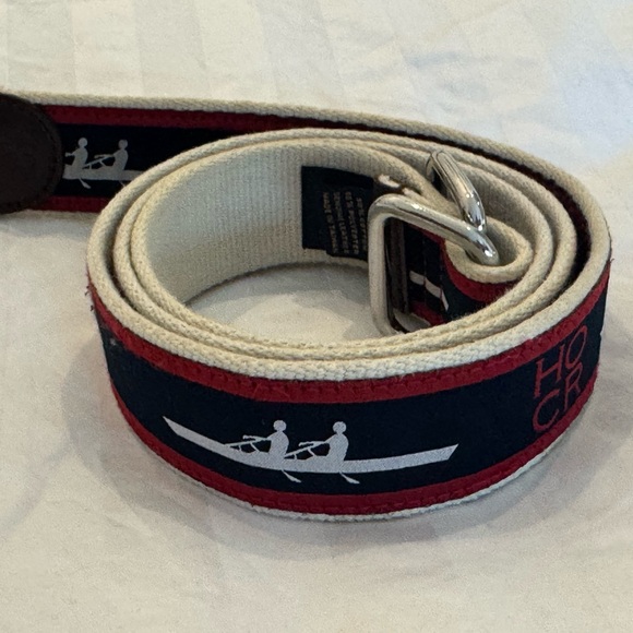 RARE - Brooks Brothers Head of Charles Regatta Belt